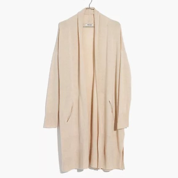 Madewell Sweaters - ⚡️Madewell Rivington Cream Long Cardigan